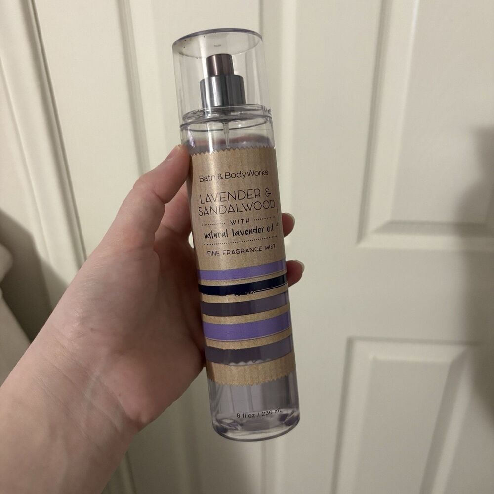 Bath & Body Works Lavender & Sandalwood Fine Fragrance Mist 8 fl oz